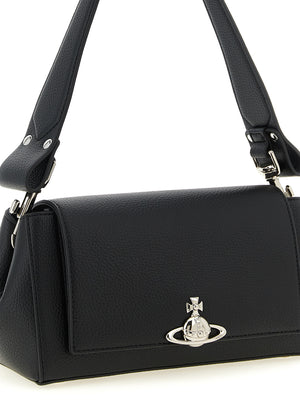 Vivienne Westwood Schwarze Schultertasche aus Polyethylen