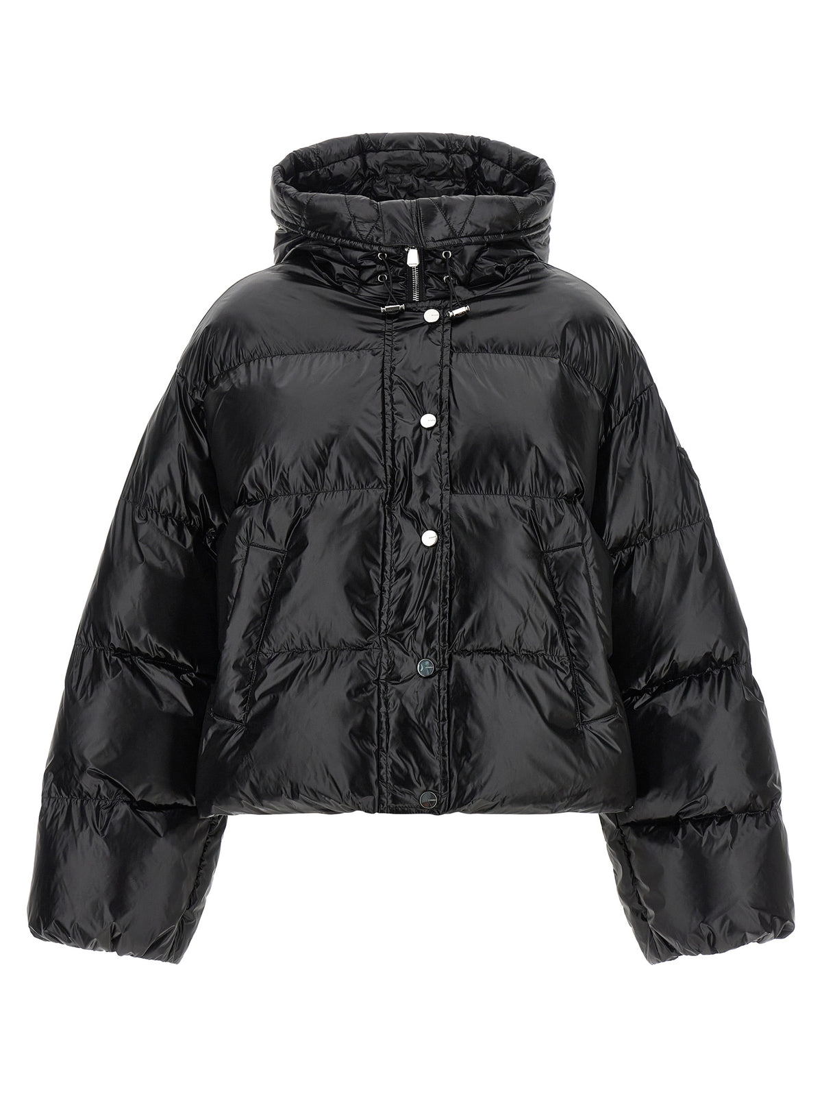 PINKO Schwarze Polyamid-Shell-Jacke