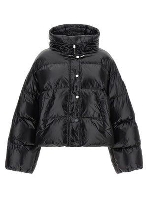 PINKO Schwarze Polyamid-Shell-Jacke