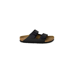 Birkenstock Schwarze Kunstleder-Slipper