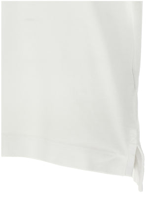 Canada Goose Weißes Poloshirt aus Baumwolle