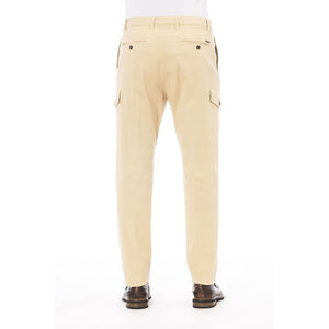 Peserico Beige Baumwollhose für Herren