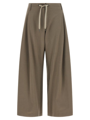 Brunello Cucinelli Schicke graue Hose aus Baumwollmischung