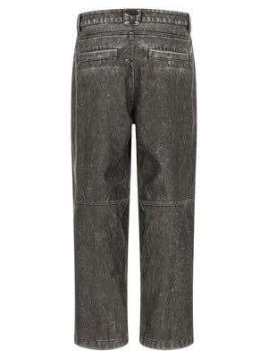 Diesel Graue Freizeithose aus Polyethylen