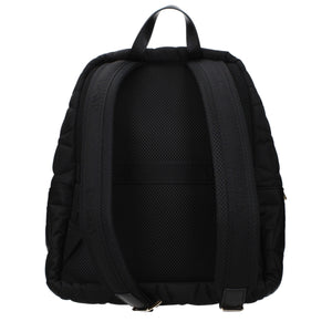 Versace Schwarzer Rucksack aus Stoff