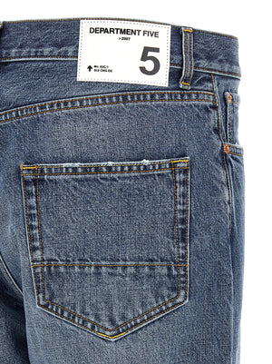 Department 5 Blaue Baumwolljeans im Relaxed Fit
