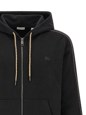 Burberry Schwarzer Baumwoll-Sweatshirt