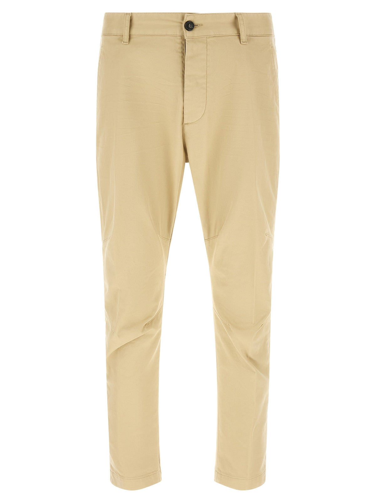 Dsquared² Beige Baumwoll-Cargo-Hose