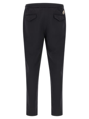 Black Polyamide Joggers (Workout Pants)