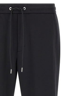 Black Polyamide Joggers (Workout Pants)