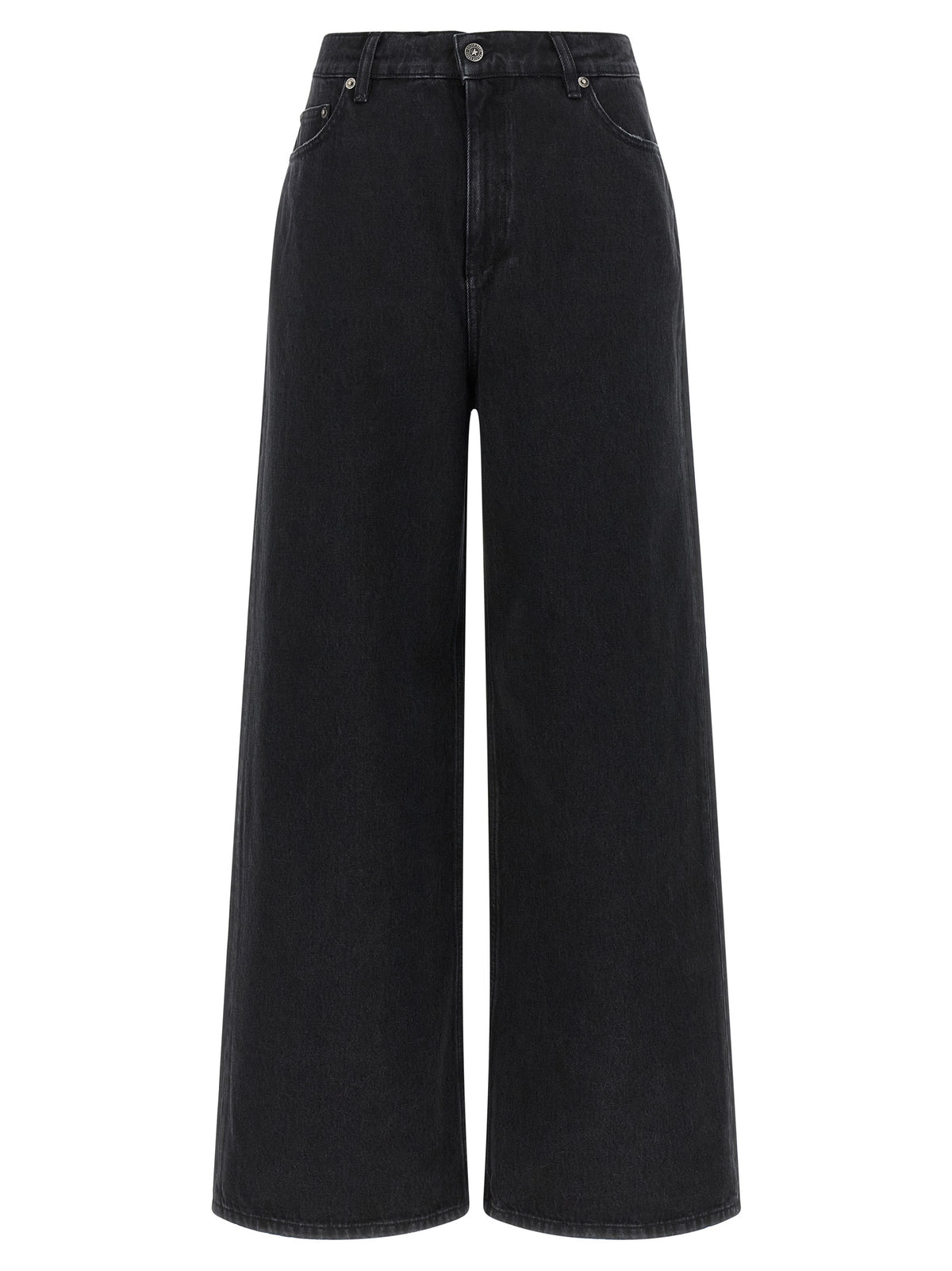 Golden Goose Schwarze Baumwoll-Schlagjeans