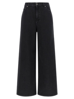 Golden Goose Schwarze Baumwoll-Schlagjeans