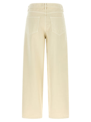 PINKO Beige Baumwolljeans Denim