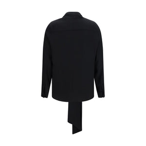 Burberry Schwarze Seidenbluse