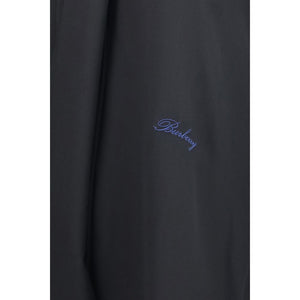 Burberry Schwarze Seidenbluse