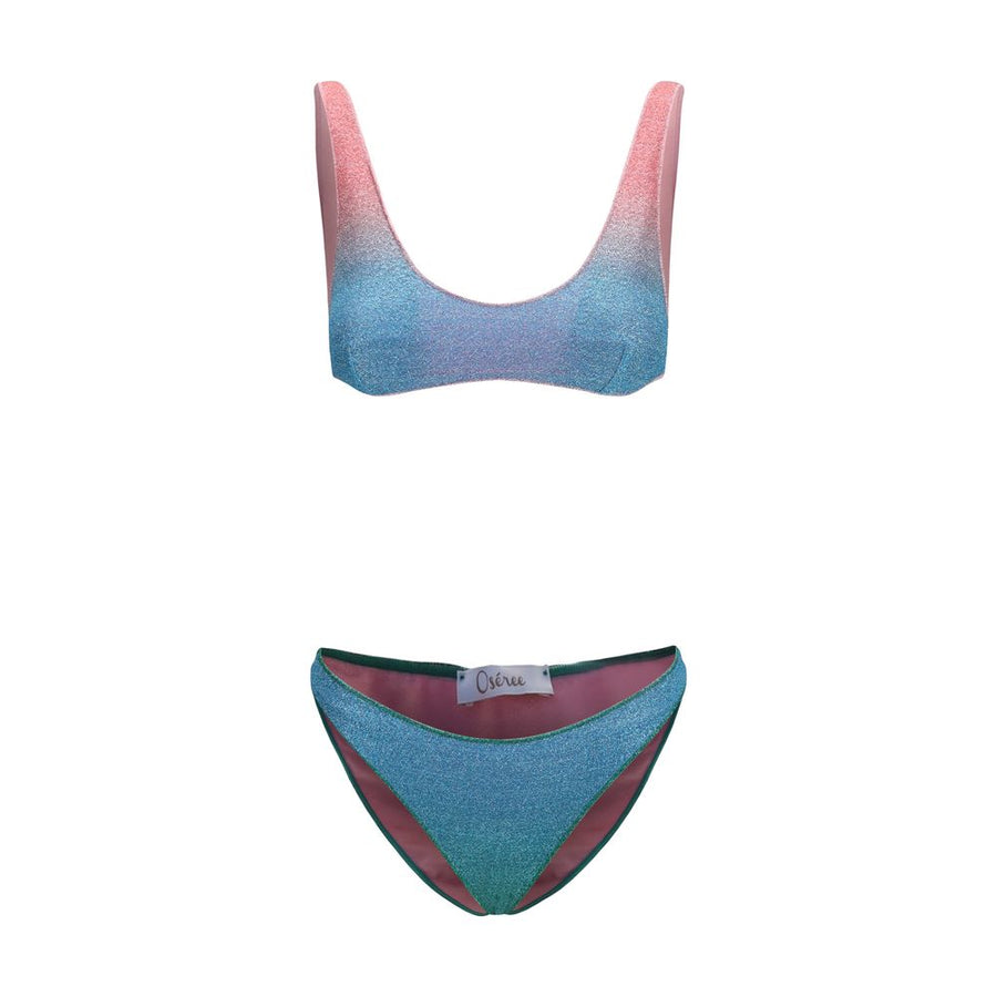 Oséree Blauer Bikini aus Polyamid