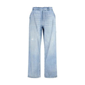 MM6 Blaue Baumwolljeans Denim