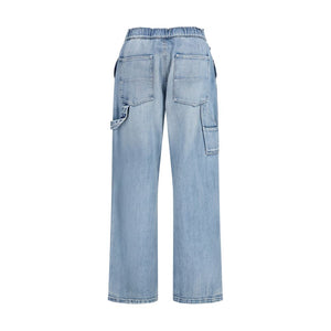MM6 Blaue Baumwolljeans Denim