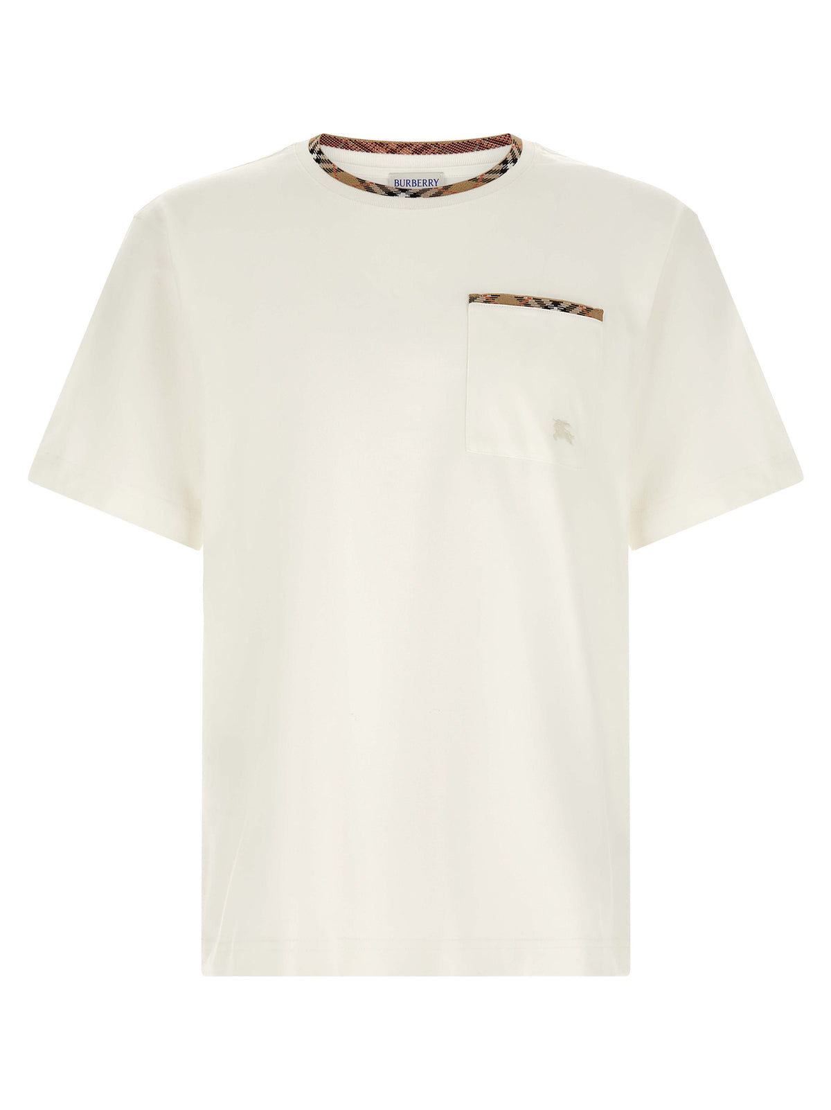 Burberry Weißes Baumwoll-T-Shirt