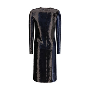 Tom Ford Blaues Polyamid-Cocktailkleid