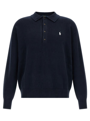 Polo Ralph Lauren Blauer Baumwollcardigan