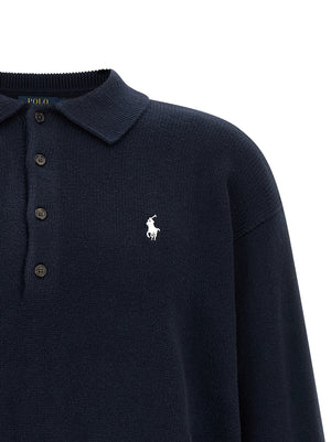 Polo Ralph Lauren Blauer Baumwollcardigan