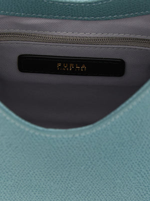 Furla Handtasche aus blauem Kalbsleder