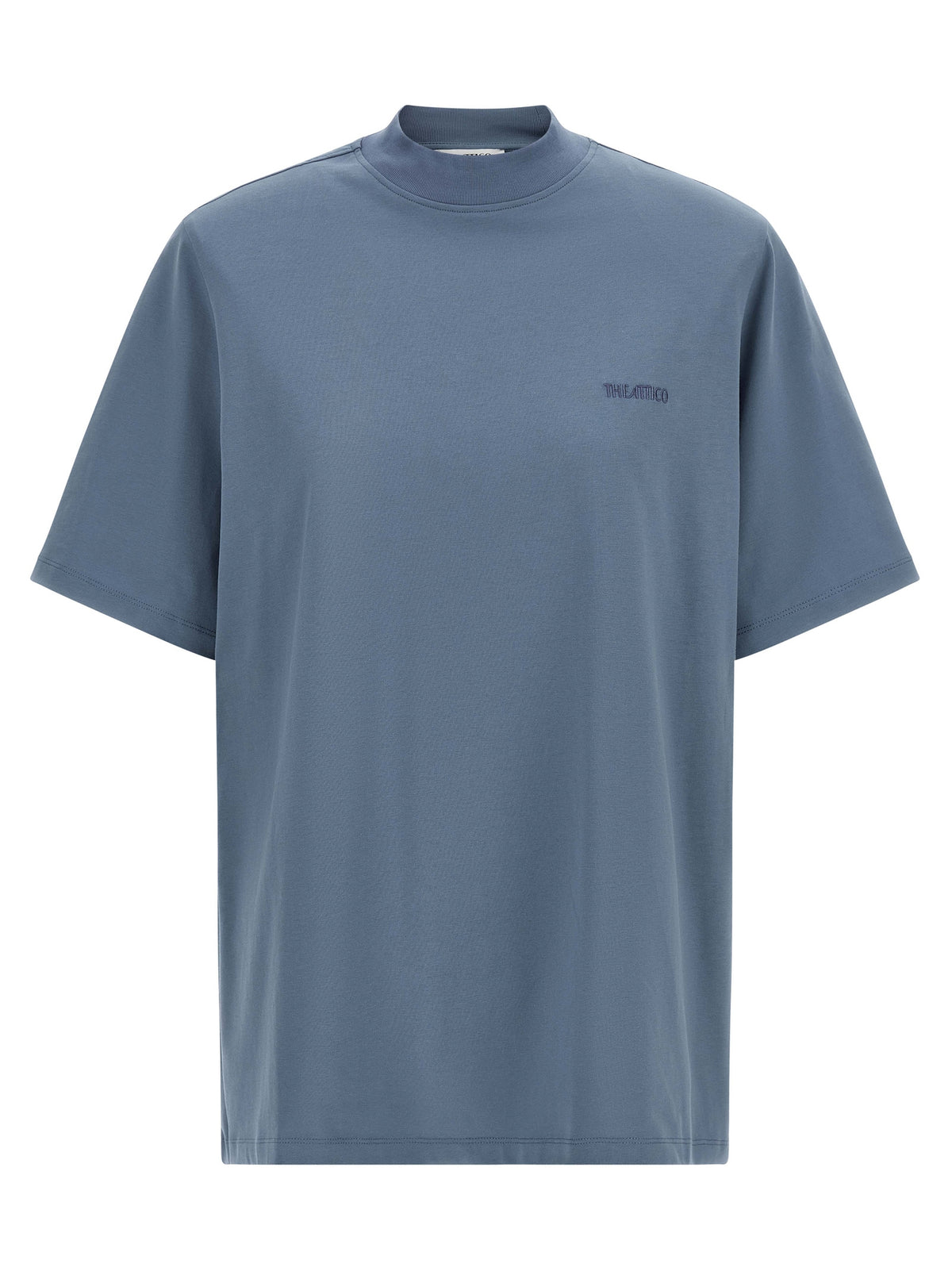 The Attico Blaues Baumwoll-T-Shirt