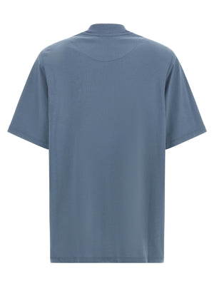 The Attico Blaues Baumwoll-T-Shirt