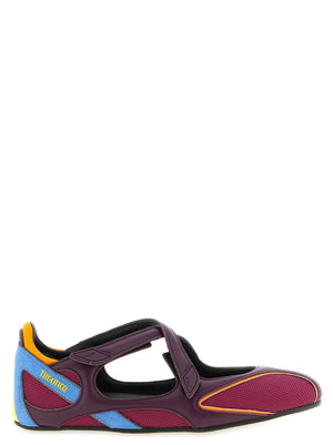 The Attico Mehrfarbige Ballerinas aus Polyethylen