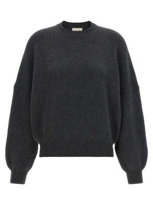 Khaite Grauer Kaschmir-Strickjacke
