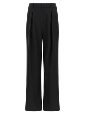 MM6 Maison Margiela Schwarze Freizeithose aus Polyester