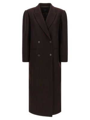 Twinset Brauner Wollmantel