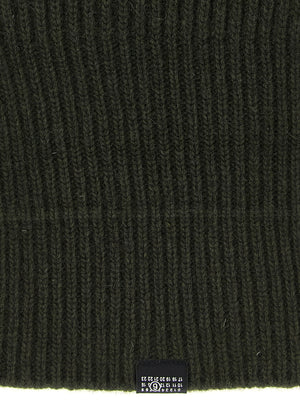 MM6 Maison Margiela Bicolor Wool Beanie