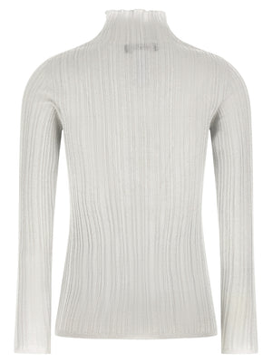 Fabiana Filippi Grauer Cardigan aus Viskose