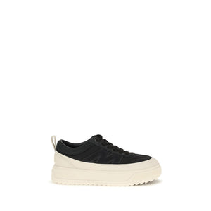 Black Polyamide Athletic Sneakers