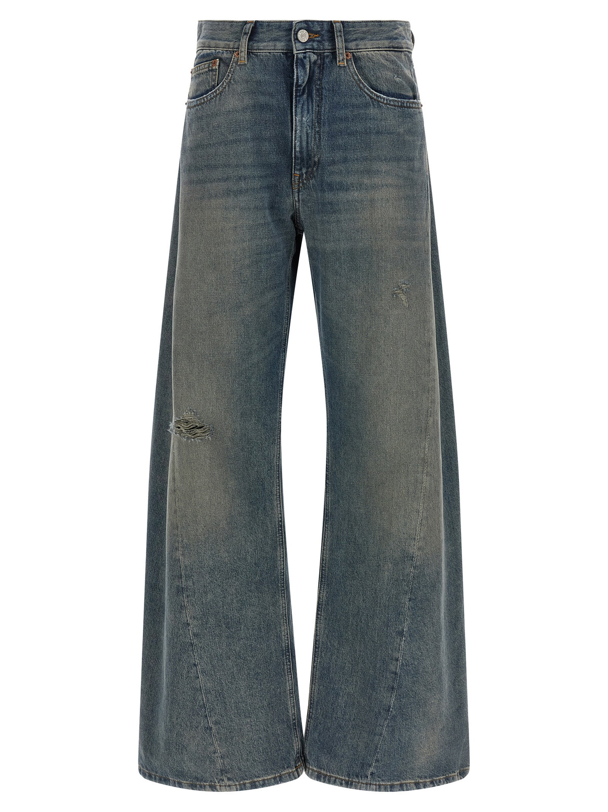 MM6 Maison Margiela Blaue Baumwolljeans Denim