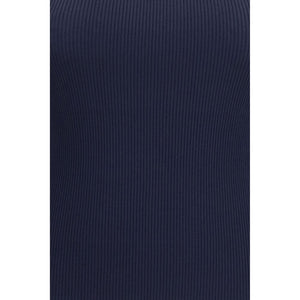 Max Mara Blaue Viskose-Tanktops
