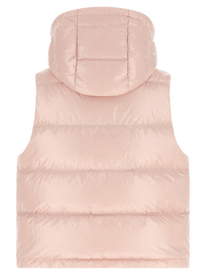Moncler Ärmellose Weste aus mehrfarbigem Polyamid