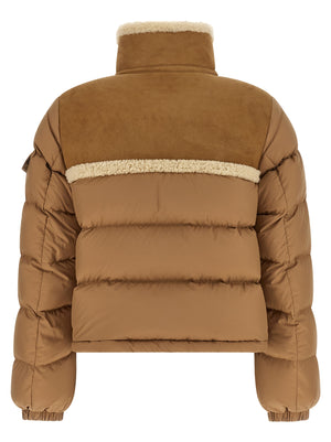 Moncler Beiger Wollmantel