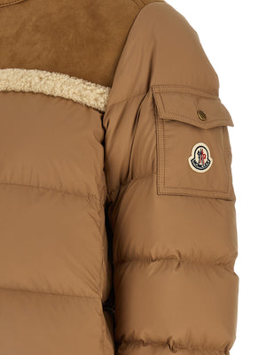 Moncler Beiger Wollmantel