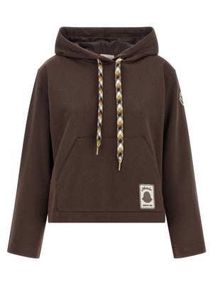 Moncler Brauner Baumwoll-Sweatshirt