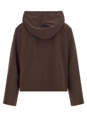 Moncler Brauner Baumwoll-Sweatshirt