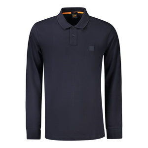 Hugo Boss Blaues Baumwoll-Poloshirt für Herren