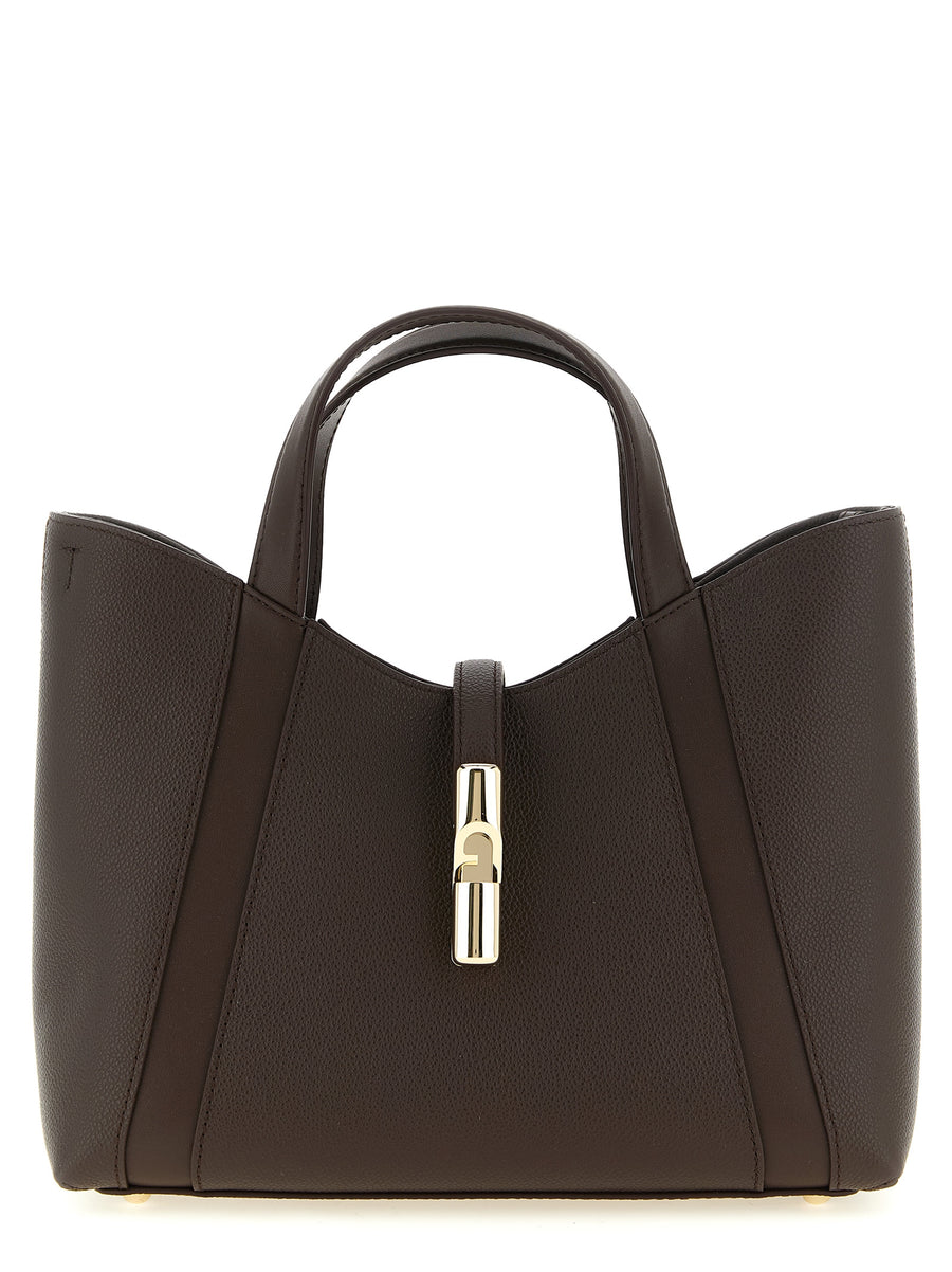 Furla Braune Kalbsleder-Tote Bag