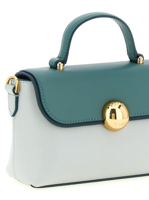 Furla Zweifarbige Kalbsleder-Handtasche