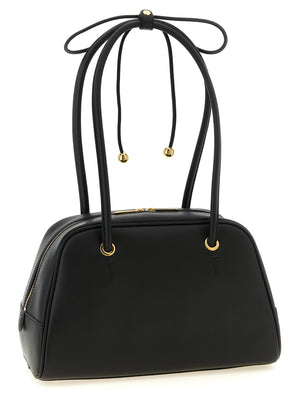 Furla Schwarze Kalbsleder-Handtasche