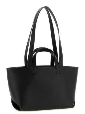 A.P.C. Schwarze Tote Bag aus Rindsleder