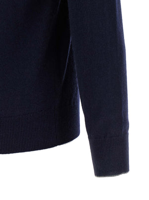 Brunello Cucinelli Blauer Kaschmir-Cardigan