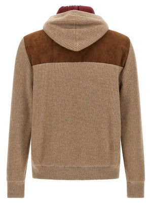 Brunello Cucinelli Brauner Lammleder-Bomber